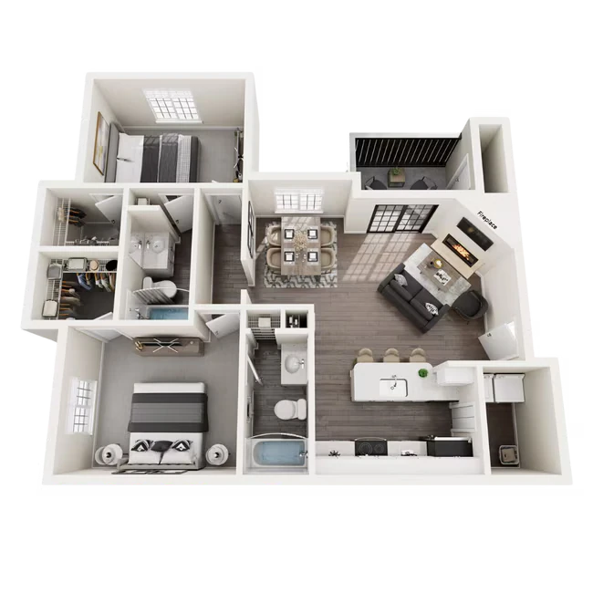 Unit 3027 3027 floor plan